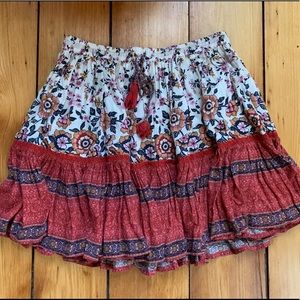 Spell & the Gypsy Collective mini skirt size small